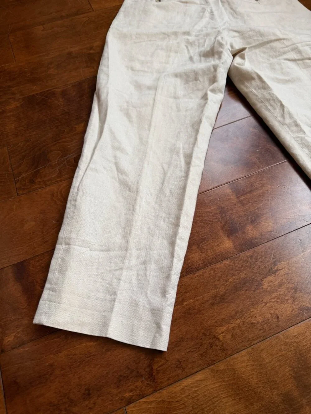 Slates by Levi Strauss & Co. Business Pants Size 32x30, Cream Linen